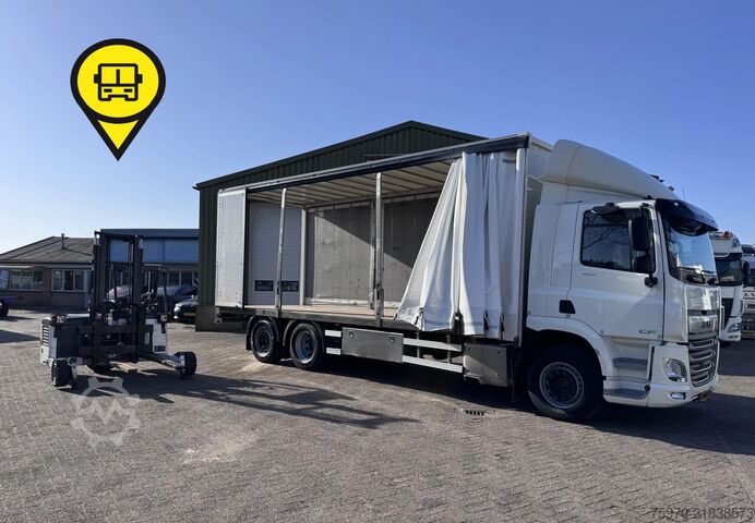 Sliding tarpaulin DAF CF 450 6X2 2022 + MOFFETT KOOIAAP