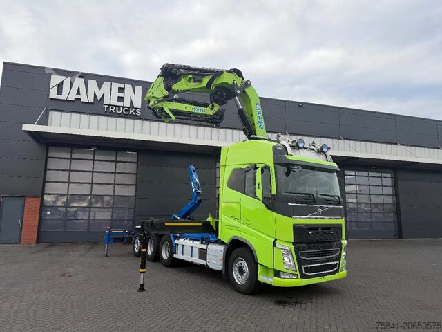 Crane truck Volvo FH 540 8x4 EFFER 525/6S +JIB 4S + JOAB Haakarms...