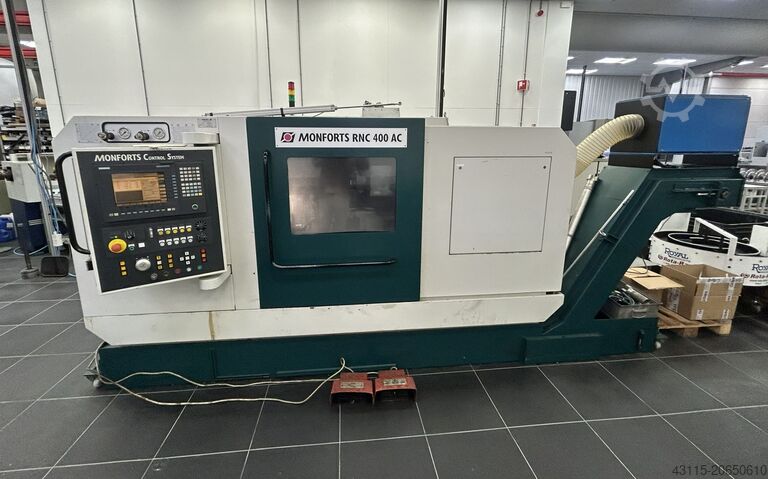 CNC-Drehmaschine mit angetr. WKZ Monforts RNC 400 AC