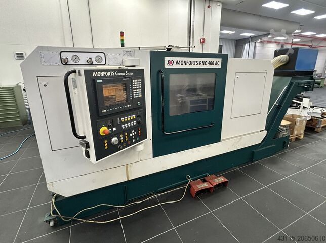 CNC-Drehmaschine mit angetr. WKZ Monforts RNC 400 AC
