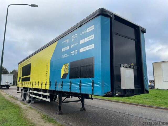 Curtain sided Bulthuis TI 20 G Steering Axle / Kooiaap / NL Trailer