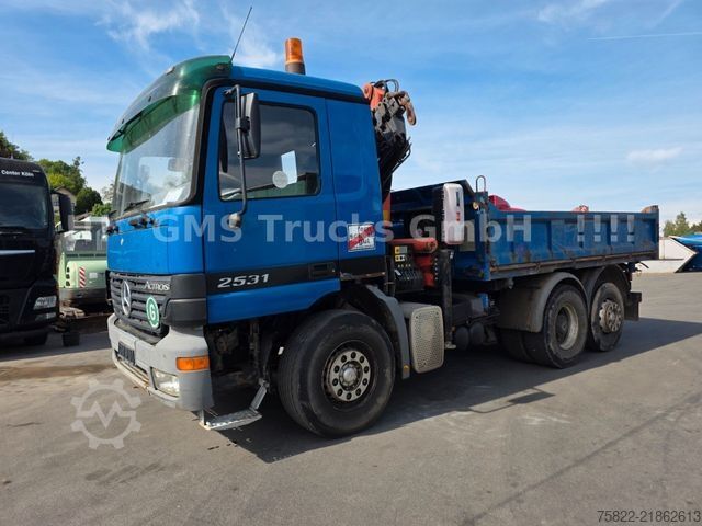 Truck chassis MERCEDES-BENZ Actros 2531 / 6X2 / 3 Pedal EPS /German /Chassis