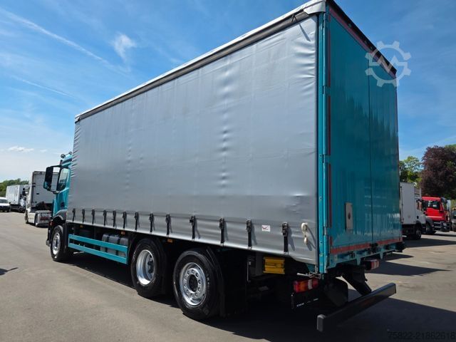 Flatbed truck with tarp MERCEDES-BENZ Antos 2536 / Schiebe Plane / WENIG KM