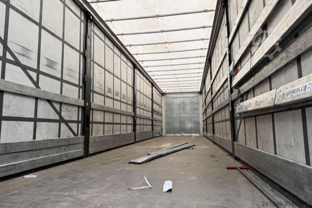 Open semitrailer with tarp Andere Marke | Zahnd 3A