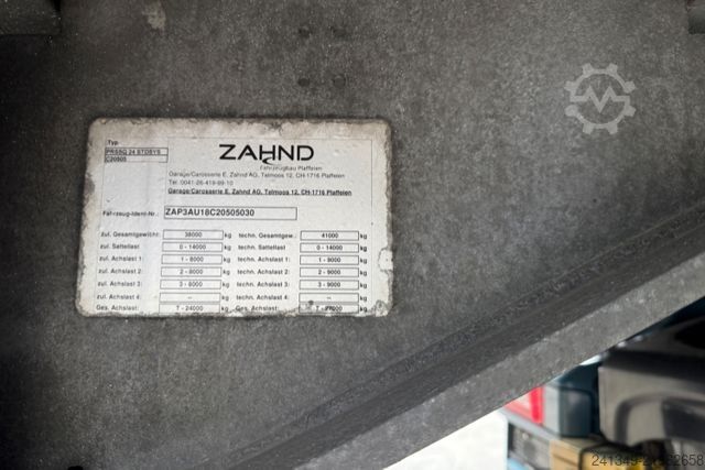 Open semitrailer with tarp Andere Marke | Zahnd 3A