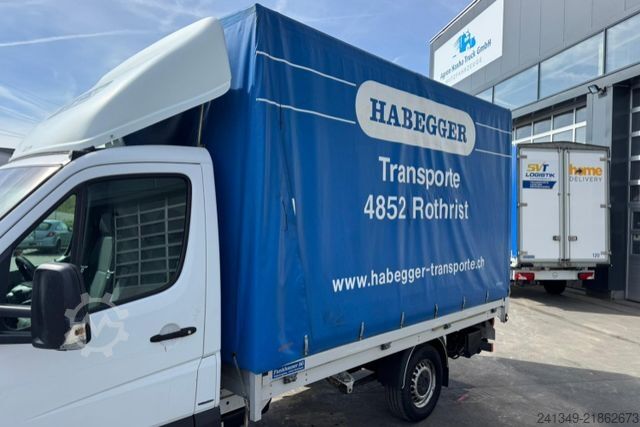 Transporter mit Pritsche & Plane MERCEDES-BENZ Sprinter 313 CDI Hebebühne