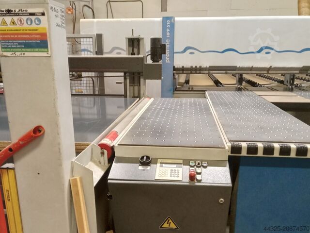 Plattensäge – Beschickung von vorne HOLZMA HPP 510/43/43