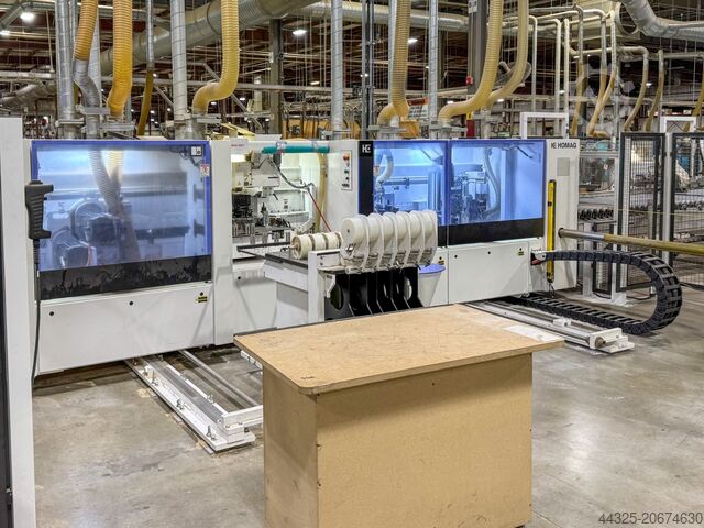 Double Sided Squaring/Edgebanding Machines HOMAG EDGTEQ D-610