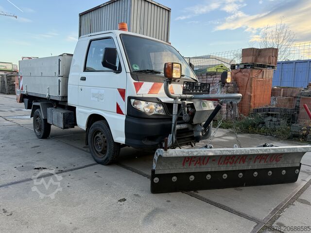 Tipper truck Piaggio Porter Kipper 1.3 Winterdienst+1.Hand