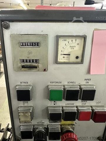 1988 Heidelberg GTOZ 52 P Heidelberg GTOZ 52 P