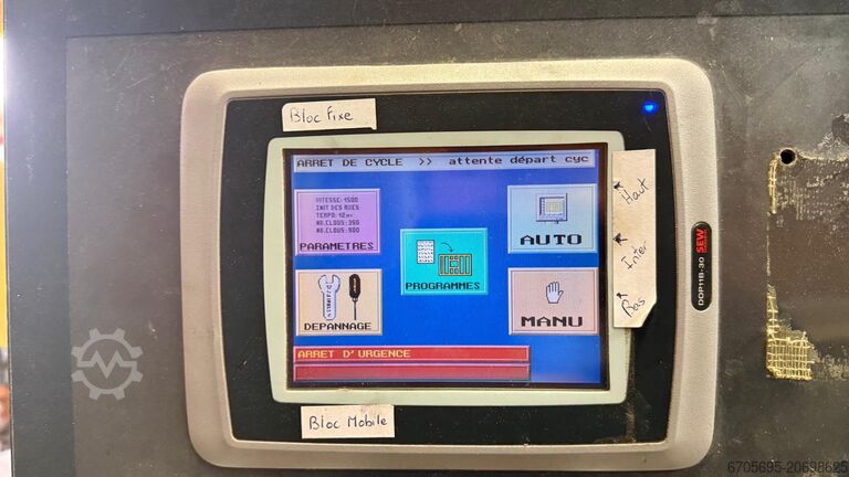 Brechanlage Bostitch + MACH Diffusion BOSMOB 2 + Ligne fabrication + relevage