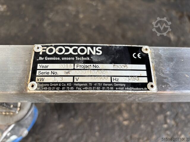 Schneide- und Spaltmaschine Foodcons F3000