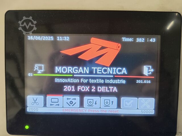 Cutter mit Lagenleger Morgan Tecnica Morgan Tecnica Next 2 Δ 80 ES FOX 2 50 Delta