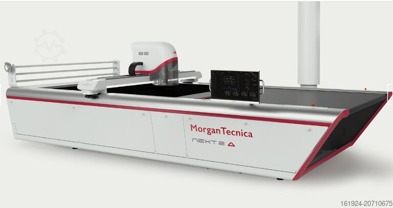 Cutter mit Lagenleger Morgan Tecnica Morgan Tecnica Next 2 Δ 80 ES FOX 2 50 Delta