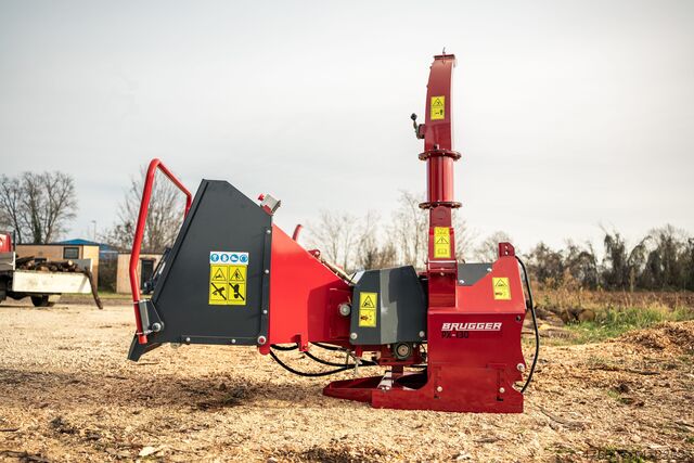 Zapfwelle - Holzzerkleinerer, Häcksler Brugger PX130