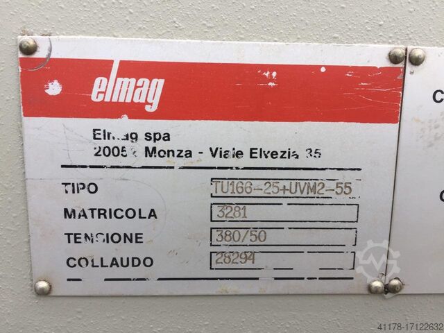 UV dryer Superfici, 2 tubes Superfici Elmag 