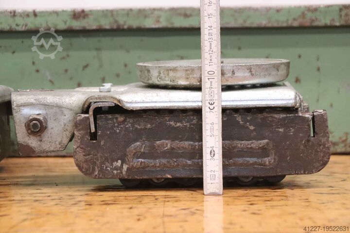 Maschinen-Transportrolle Panzerrolle 4 Stück unbekannt Auflagehöhe 110 mm