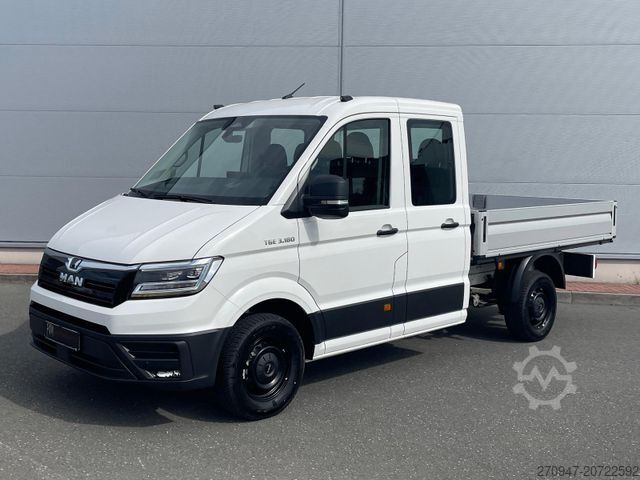 Pritschenwagen MAN TGE 3.180 Pritsche DOKA MR KAMERA AHK SITZHZ