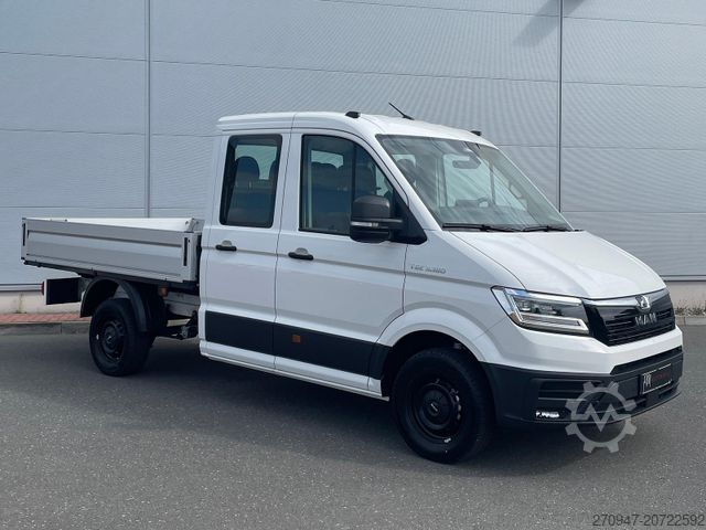 Pritschenwagen MAN TGE 3.180 Pritsche DOKA MR KAMERA AHK SITZHZ