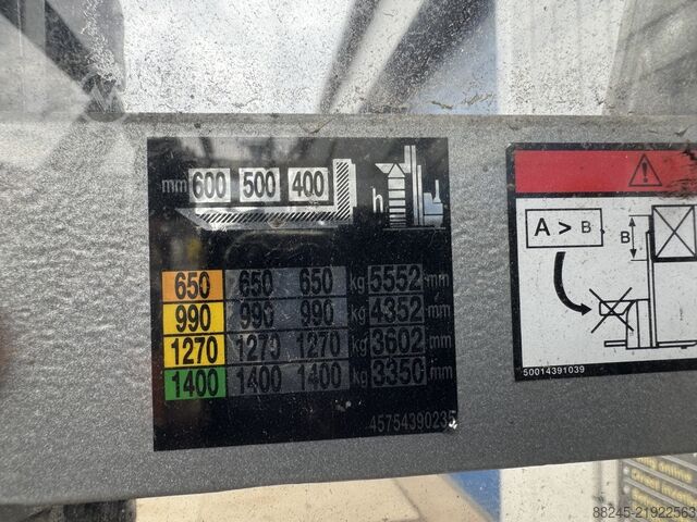 VS-22861 Electric stacker Still 5466mm STILL EXV SF 14