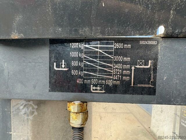 VS-22716 Electric triplex stacker Linde L10 LINDE L10
