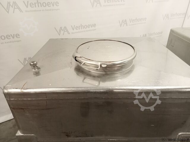 RVS liquid powder tank silo hopper