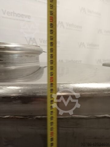 RVS liquid powder tank silo hopper