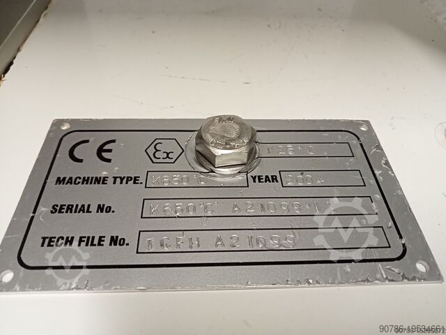 KEK Kemutec rotierende Siebmaschine Sieb