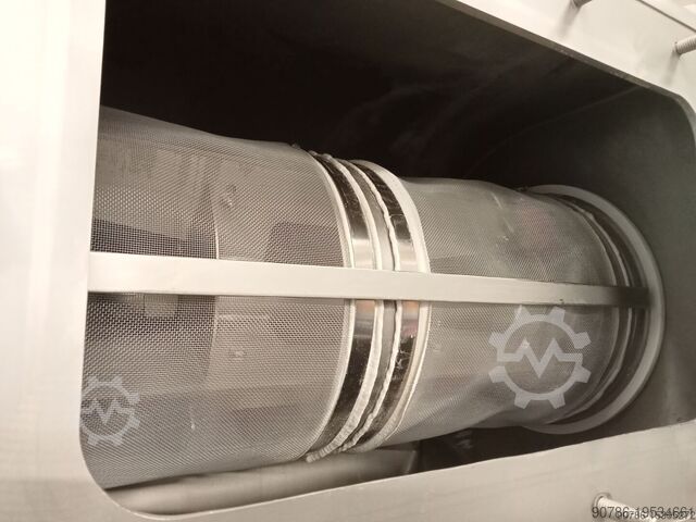 KEK Kemutec rotierende Siebmaschine Sieb