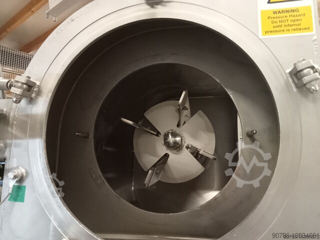 KEK Kemutec rotierende Siebmaschine Sieb