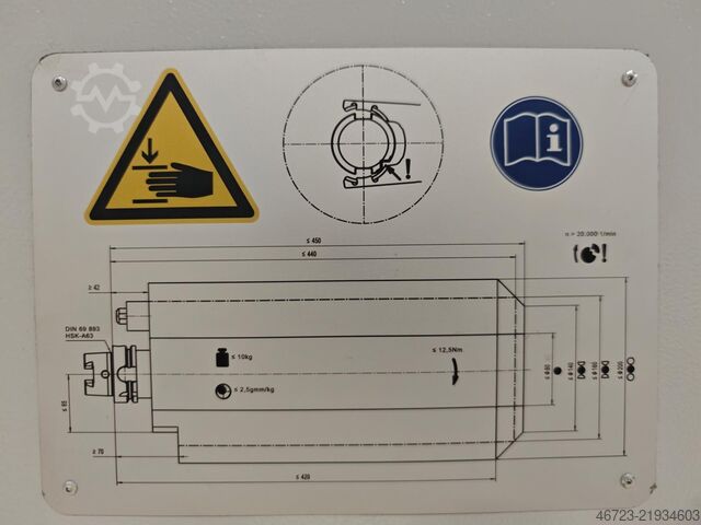 Horizontal machining center SW BA space3