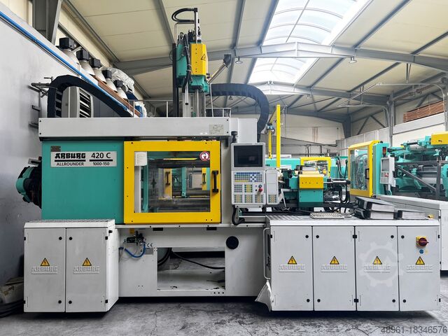Injection molding machine Arburg 420C-1000-60-150 ( 123) 2-component