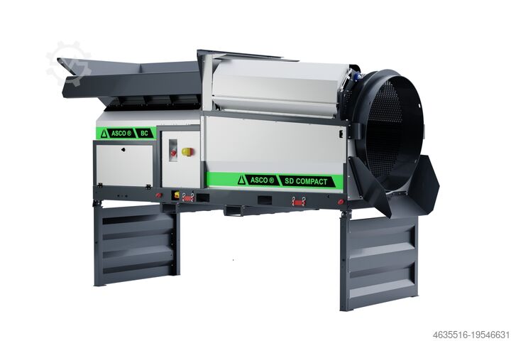 Screening machine ASCO SD Compact With The Bunker