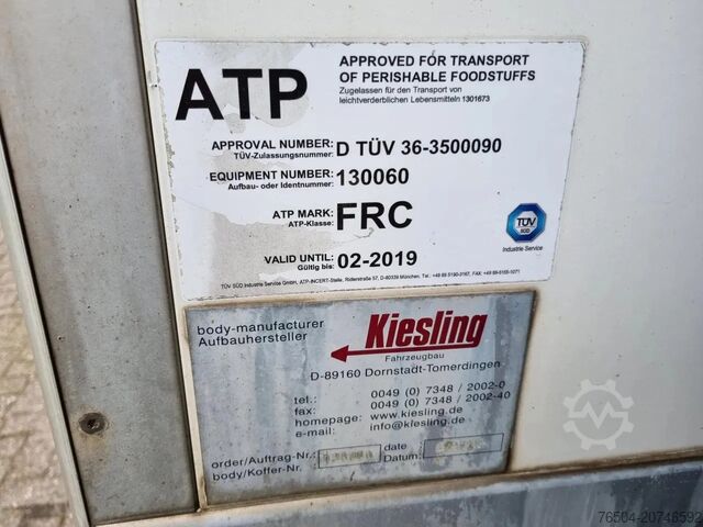 Kühl-/Tiefkühltransport DAF LF 45.220 Kuhlkoffer Thermoking T1000R LBW ST38...