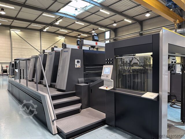 Offset printing press Heidelberg Speedmaster XL 106-4 LED UV 2021