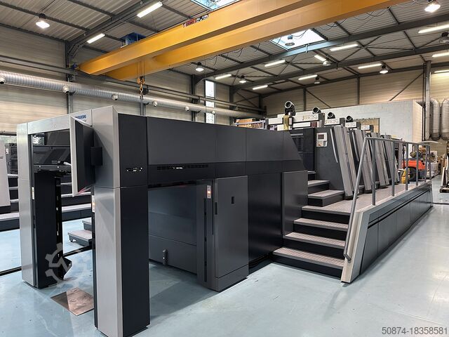 Offset printing press Heidelberg Speedmaster XL 106-4 LED UV 2021