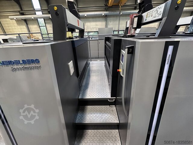Offset printing press Heidelberg Speedmaster XL 106-4 LED UV 2021