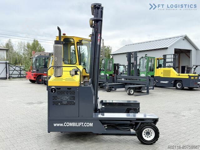 Vierwege-Gabelstapler Combilift C4000 GAS DUPLEX 4600 FREE-LIFT CABIN