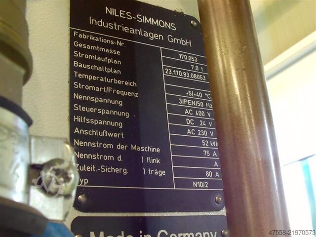 CNC Drehmaschine - Schrägbettmaschine NILES N10/2-900