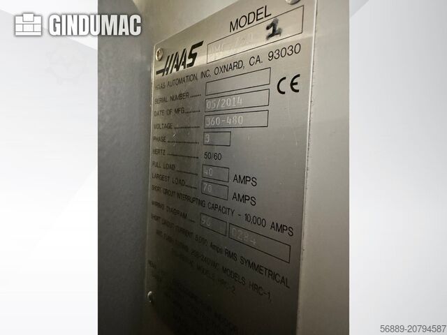 VERTIKALES BEARBEITUNGSZENTRUM HAAS UMC-750