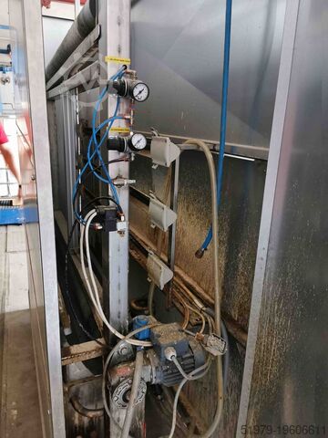 Washing machine for sanding bands Netek Washing machine