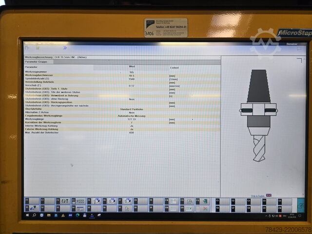 Oxy-fuel cutting system with drilling/tapping MicroStep CombiCut GBk 6001.20