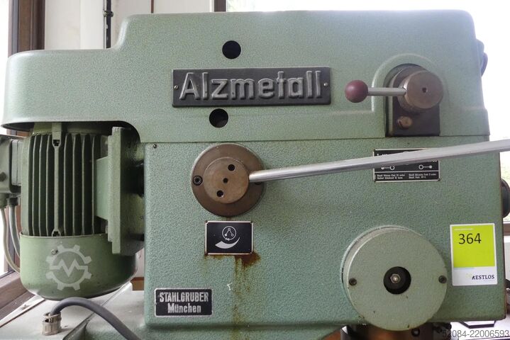 Alzmetall column drilling machine, presumably AB model Alzmetall AB