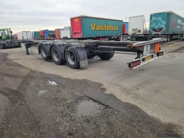 Container transport D-TEC FLEXI TRAILER | ALL CONNECTIONS | BPW DRUM. APK...