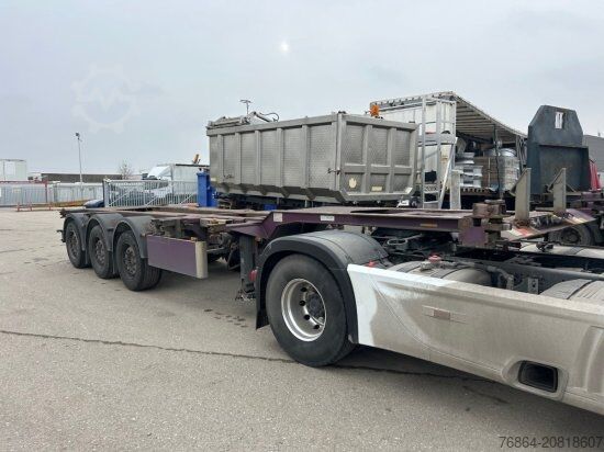 Auflieger-Wechselfahrgestell  M&V CHASSIS LIFTACHSE MITTE-HECKAUSSCHUB