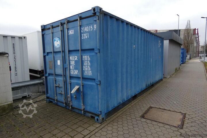 20 Fuß Überseecontainer  