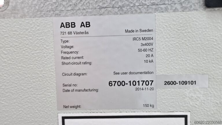 Industrial robot ABB IRB 2600-12/1.85 ABB IRB 2600-12/1.85