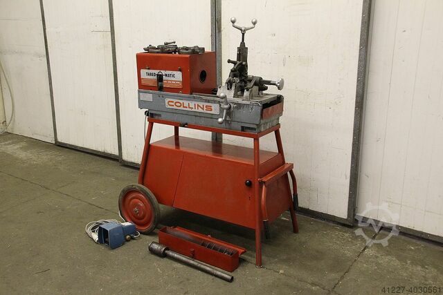 2 inch threading machine Collins 22 A