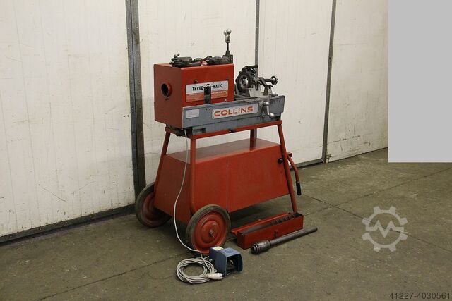 2 inch threading machine Collins 22 A