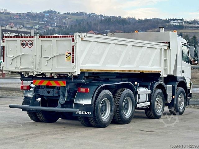 Tipper truck VOLVO FMX 410 Kipper 6,00m + BORDMATIC * 8x4 * TOP